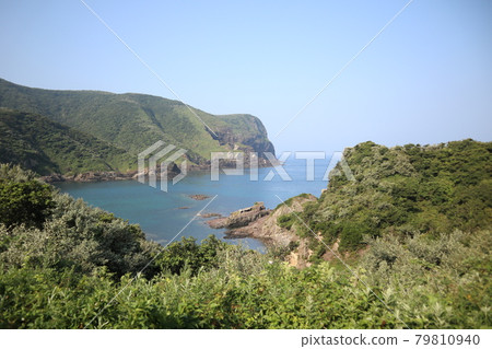 Superb view from the Kuniga coast of Nishinoshima 79810940