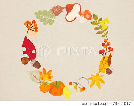 Autumn frame material 79811017