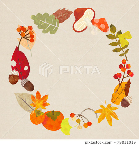 Autumn frame material 79811019