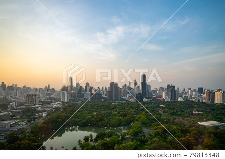 Cityscape and high-rise buildings in metropolis city center Cityscape and high-rise buildings in metropolis city center 79813348