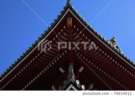 東京淺草淺草寺的寶藏門 79814012