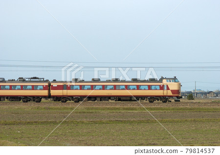 北陸本線 三河加賀笠間 JR 西 485 系列 A05 編隊(京都) ⑨ Kuha 489-702 山邊 北陸本線 三河加賀笠間 JR 西 485 系列 A05 編隊(京都) ⑨ Kuha 489-702 山邊 79814537