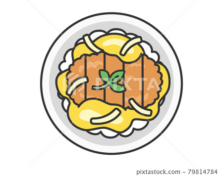 Illustration of katsudon 79814784