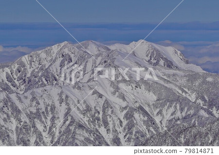 冬天的立山室堂和氣胜山 79814871