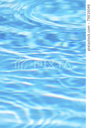 Background material Summer color image Pool texture Background material Summer color image Pool texture 79816046