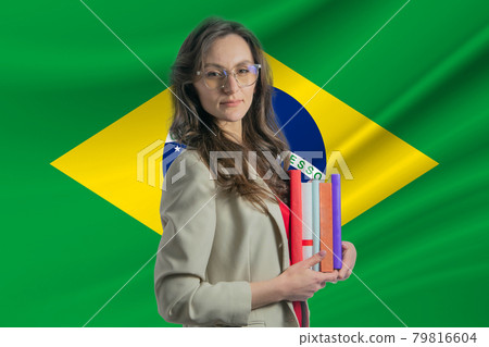 Librarian Day in Brazil. Book day in Brazil. Celebrating International Librarian Day Librarian Day in Brazil. Book day in Brazil. Celebrating International Librarian Day 79816604