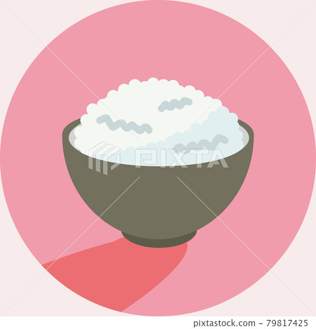 Illustration of rice organic Illustration of rice organic 79817425