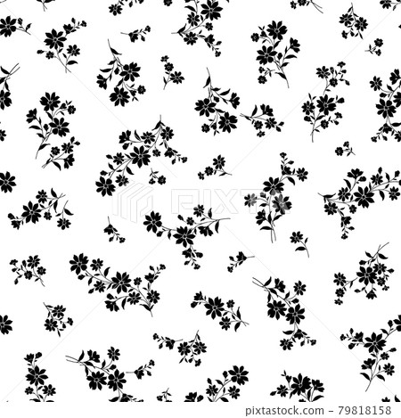 Seamlessly continuous floral pattern, 79818158