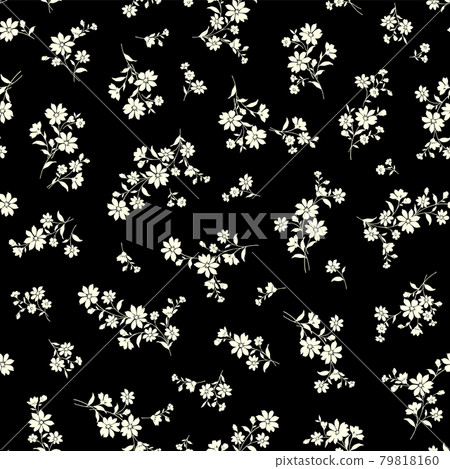 Seamlessly continuous floral pattern, 79818160