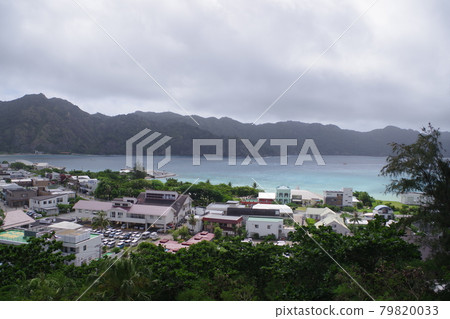 小笠原群島父島小笠原村從山上看 79820033