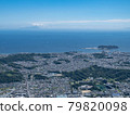 [Aerial photography] Enoshima and Sagami Bay [Aerial photography] 79820098