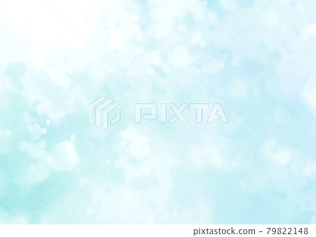 Fantastic light blue watercolor texture 79822148
