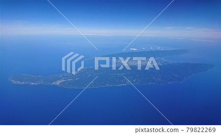 Sado Island, a blue island in the blue Sea of Japan 79822269