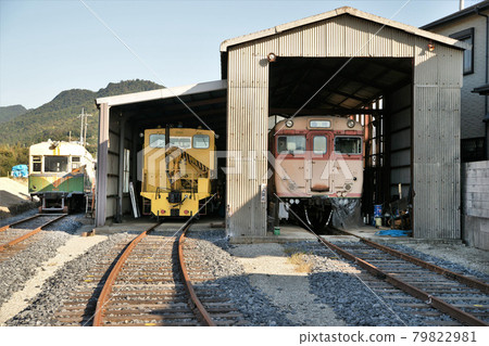 開放前的有田川鐵道公園柴油車 開放前的有田川鐵道公園柴油車 79822981