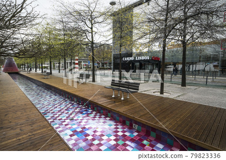 Alameda dos Oceanos avenue in Lisbon 79823336