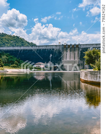 Khun Dan Prakarn Chon Dam in Saraburi, Thailand 79824162