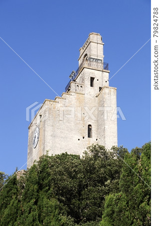 The tower of Chamaret in France 79824788