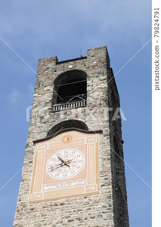 Civic tower in Bergamo, Italy 79824791