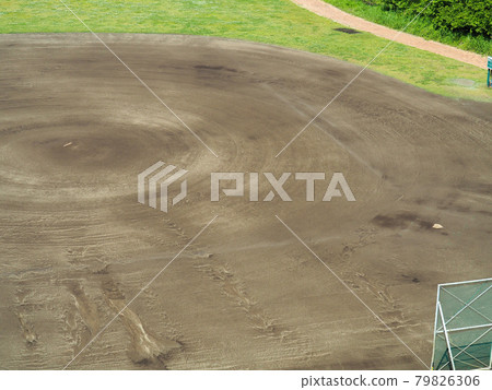 Baseball field on the Arakawa riverbed in Itabashi, Tokyo Baseball field on the Arakawa riverbed in Itabashi, Tokyo 79826306