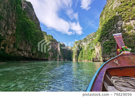 Longtail boat Longtail boat 79829056