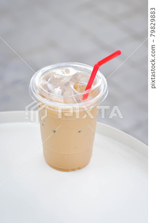 coffee , iced coffee or iced latte coffee or iced mocha 79829883