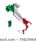 Map of Italy 79829964