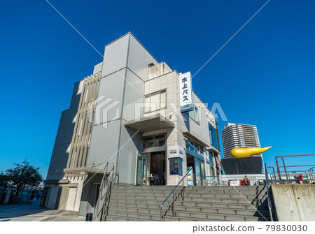 日本東京城市景觀，如水上巴士站 79830030