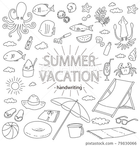 summer, icon, icons 79830066