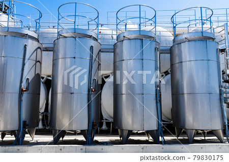Koshu City, Yamanashi Prefecture Man's Wine Katsunuma Winery Storage Tank 79830175