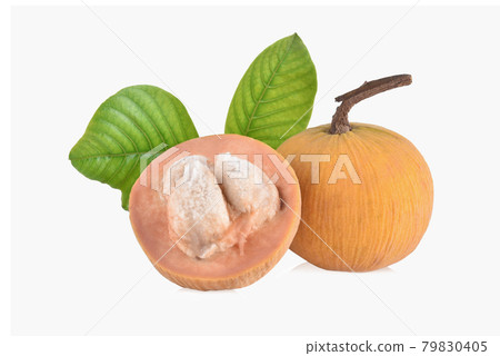 Santol fruit isolated on white background 79830405