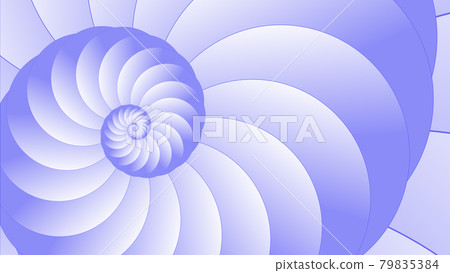 CG circle spiral background material composed of many circles 79835384