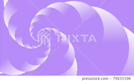 由多個圓圈組成的CG圓圈螺旋背景素材 79835396