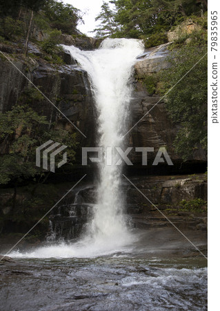 Suok Falls, where white water streams pour down 79835965