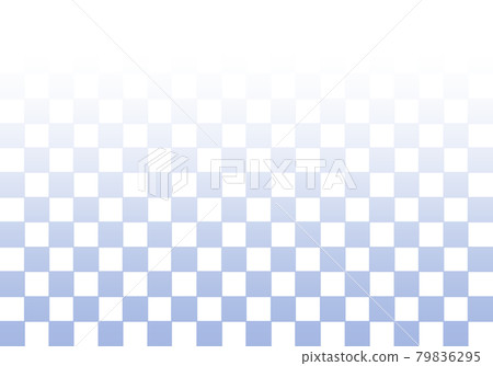 Gingham check gradient background blue 79836295