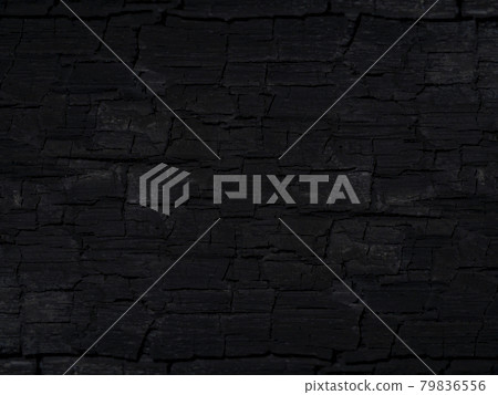Details on the surface of charcoal. Details on the surface of charcoal. 79836556