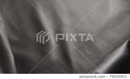 Closeup shot of leather jacket Closeup shot of leather jacket 79836931