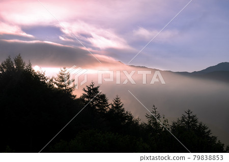 Sunrise at the top of the mountain Sunrise at the top of the mountain 79838853