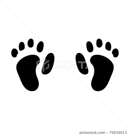 Monkey footprints Monkey footprints 79839013