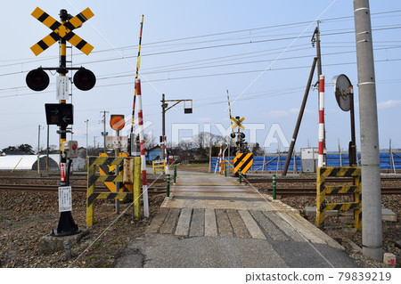鐵軌鐵路道口 鐵軌鐵路道口 79839219