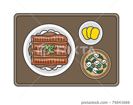鰻魚飯套餐的插圖 鰻魚飯套餐的插圖 79841666