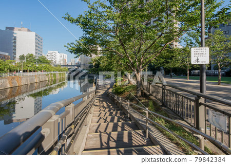 Gotanda Fureai Waterside Square in Shinagawa-ku, Tokyo Gotanda Fureai Waterside Square in Shinagawa-ku, Tokyo 79842384