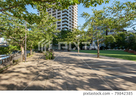 Gotanda Fureai Waterside Square in Shinagawa-ku, Tokyo Gotanda Fureai Waterside Square in Shinagawa-ku, Tokyo 79842385
