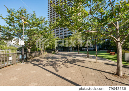 Gotanda Fureai Waterside Square in Shinagawa-ku, Tokyo Gotanda Fureai Waterside Square in Shinagawa-ku, Tokyo 79842386