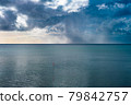 Seascape with light and shadow 79842757