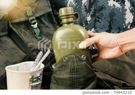 military water bottle military water bottle 79843218