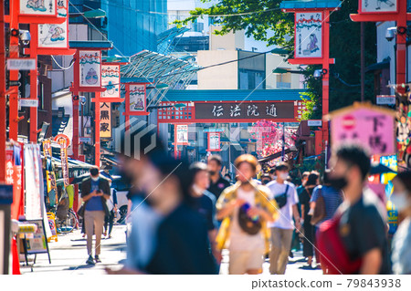根據日本東京都市風景的第四次宣言。 1410人震驚。奧運會“瘋狂”，登龐街...... = 7 月 17 日 79843938