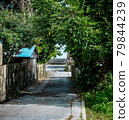 A walking path in the afternoon 79844239