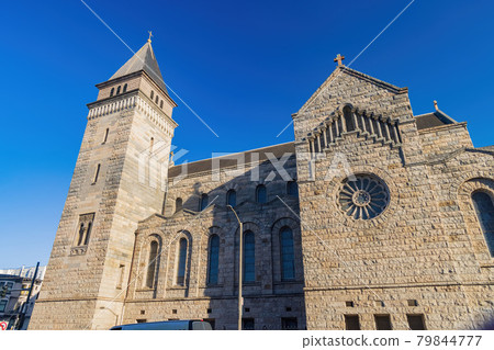 Exterior view of the Iglesia gotica church Exterior view of the Iglesia gotica church 79844777