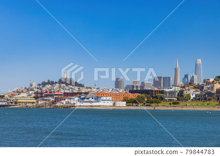 Sunny view of the San Francisco Maritime National Historical Park 79844783