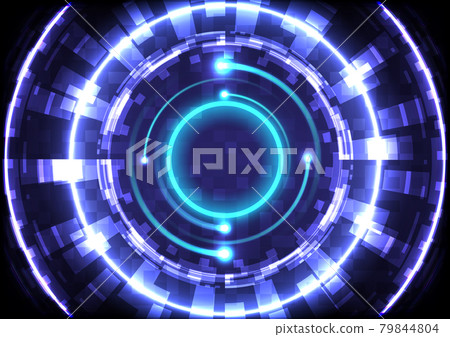 Frame infographic. Element of computer data. Abstract hologram hi-tech background. Virtual reality technology electric innovation. Head-up display interface. Futuristic Sci-Fi glowing HUD circuit Frame infographic. Element of computer data. Abstract hologram hi-tech background. Virtual reality technology electric innovation. Head-up display interface. Futuristic Sci-Fi glowing HUD circuit 79844804